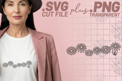 4x Floral SVG Daisy Lavender Rose Files Cricut PNG EPS Product Image 4