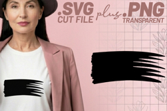 4x Distressed Brush Stroke SVG PNG EPS Cut Files Cricut DIY Product Image 3