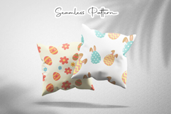 Easter Eggs Bunny Seamless Pattern Product Image 3