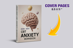 20262027 CBT Anxiety Workbook &amp; Planner Product Image 2