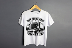 My Office Has 18 Wheels Truck Driver SVG Product Image 2