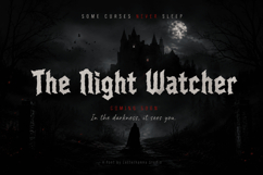Bloodclaw Font The Baddest Font for Metal Typography, Horror Product Image 2