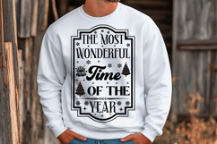 Christmas Round sign Svg holiday quotes Svg design Christmas Product Image 2