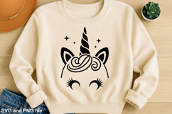 Unicorn SVG Design for T-Shirts and Mugs Product Image 1