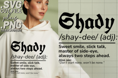 4x Snatched Shady Bougie Divine Definition SVG Cut Files Product Image 3