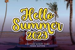 Lhetyan Script Product Image 2