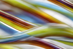 Glossy Colorful Wave Texture Modern Abstract Art Design Product Image 1