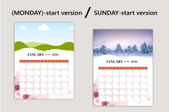 2026 Photo Calendar Monday &amp; Sunday Product Image 4