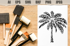 Stencil Tropical Palm Tree Product Image 2