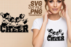 4x In My Cheer Leader Era Cheer Pom Pom SVG Cut Files Shirts Product Image 3