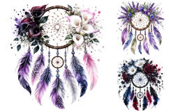 Boho Dreamcatchers PNG Bundle Product Image 2