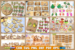 450 Summer&amp;Camping Mega Bundle Laser Cut, Summer Quotes SVG Product Image 3