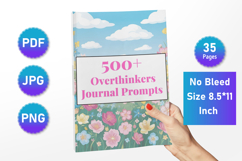500 Overthinkers Journal Prompts Product Image 2