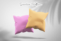 Pink Purple Stripe Seamless Pattern Product Image 3