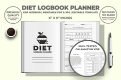 Diet Logbook Planner KDP Interior Product Image 2