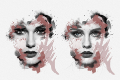 Modern Abstract Portrait Art Photo Effect Product Image 10