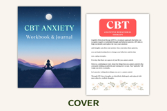 CBT Anxiety Workbook &amp; Journal Product Image 2