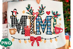 Christmas Mimi PNG Trendy T-shirt Product Image 1