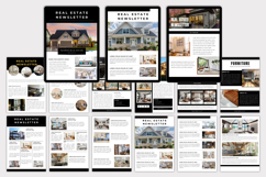 Minimalist Real Estate Newsletter Template Product Image 2