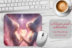 Magic Fairy mouse pad sublimation| Valentines day mousepad Product Image 1