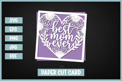 12 Best Mom Ever Layered SVG Bundle Product Image 9