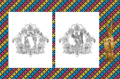 greek, church, religion, bible, byzantine, religious book, gift, coloring book, religious, ready-to-color line art, kids, adults, Sunday School, homeschooling, Baptism gift, Christmas gift, gift on Angel's Day, relaxing coloring book, Byzantine iconograph