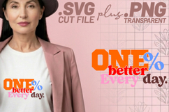 4x Get Fit Era One Better Every Day Hard SVG Cut Files Shirt Product Image 3