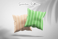 Fresh Green Stripe Seamless Pattern Product Image 2