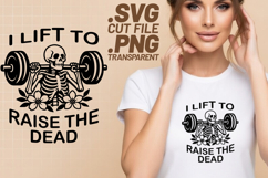 4x Fitness Everything Hurts Lift Raise Dead Demons SVG Files Product Image 3
