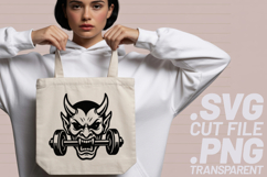 4x Fitness Quotes Gym Workout Graphics SVG Cut Files Shirt Product Image 3
