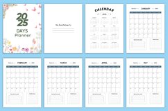 365 Days 2025 Planner Canva Interior Product Image 2