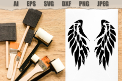 Stencil Angel Wings Product Image 2