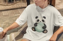 Easter Panda Crochet PNG Clipart Product Image 2