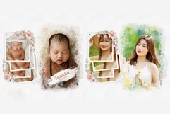 Watercolor Photo Collage Template Product Image 5