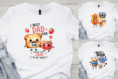 Funny Father's Day Food Pun Sublimation PNG Product Image 2