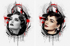 Modern Abstract Tattoo Art Photo Effect Product Image 6