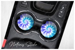 TIE DYE Design. Coaster Sublimation Template Product Image 2
