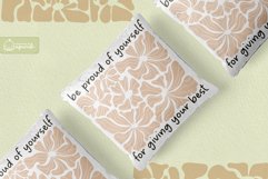 Boho Floral Quotes Sublimation Product Image 2
