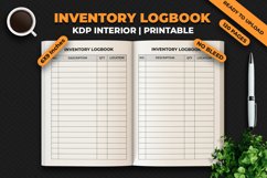 Inventory Logbook KDP Interior Product Image 2