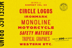 Badfest Vol.4 100 Logo Templates Product Image 2