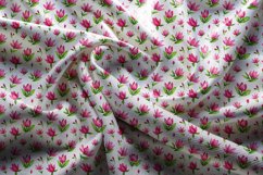 Pink Floral Pattern Set Watercolor Design Product Image 2