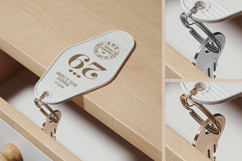 Drawer Scene Keychain Mockup Product Image 2