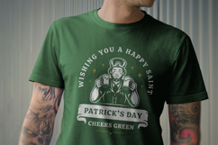 St. Patrick's Day Cheers Green SVG Product Image 2