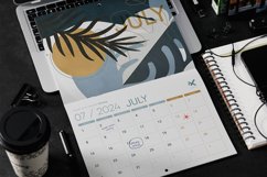 Saddle Stitch Calendar on Laptop Mockup Product Image 2