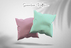 Soft Retro Stripe Seamless Pattern Set Product Image 3