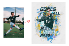 Typography Players photo effect Product Image 2