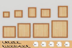Standart Metric Sizes Frame Bundle - Laser Cut SVG Files 44 Product Image 3