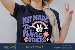 Not Made To Please Others Motivational SVG ,Awareness Svg Product Image 2