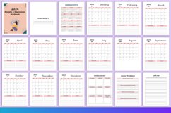 2024 Anxiety &amp; Depression Workbook Canva Product Image 2