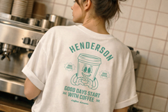 Coffee Love T-shirt Design Product Image 2